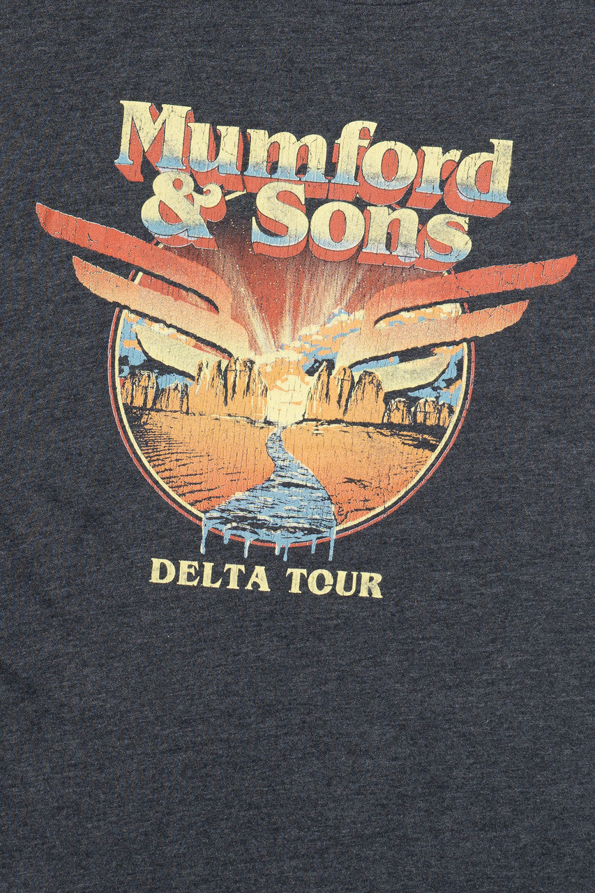 【Vintage】★Mumford&Sons Delta Tour 2018★ Mumford & Sons 2018 Delta Tour T-Shirt – Ragstock