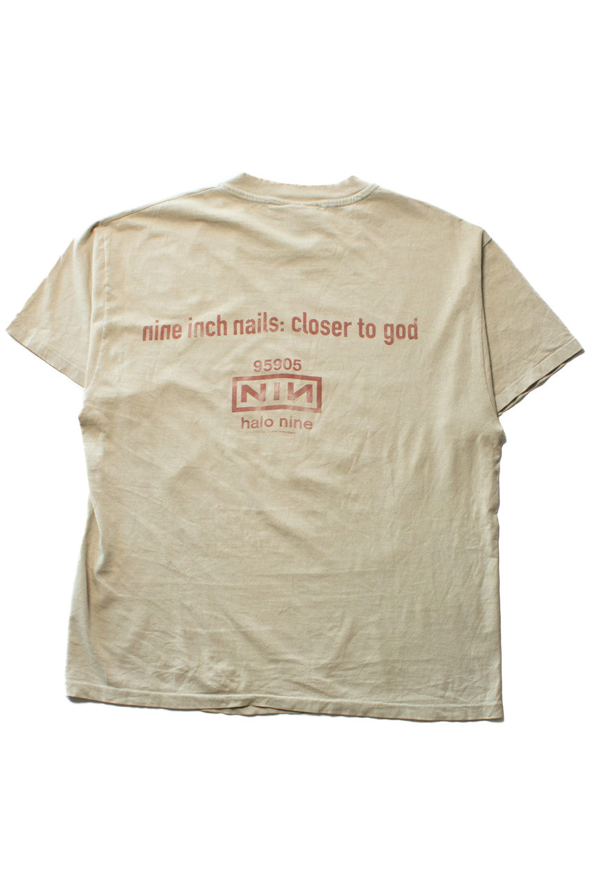 Vintage Nine Inch Nails Closer To God T-Shirt (1994)