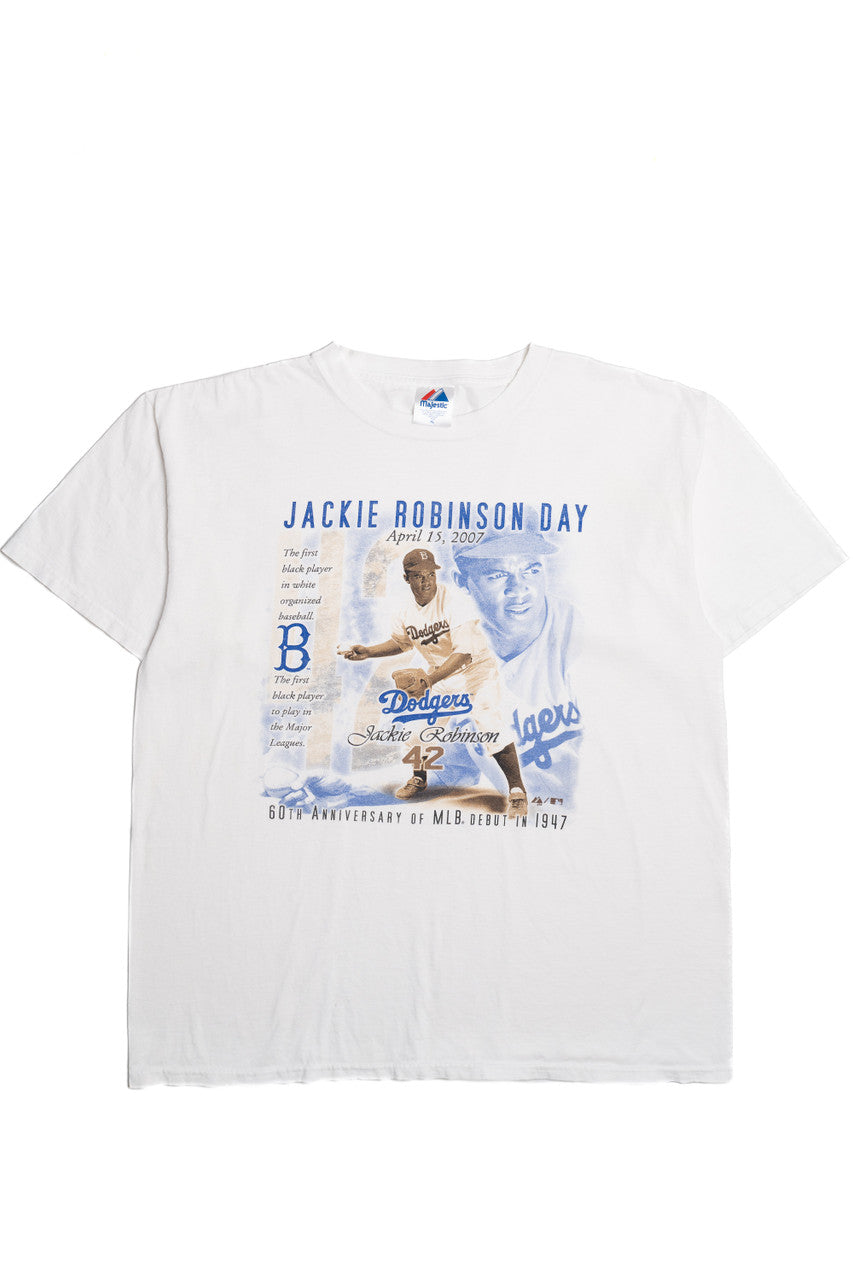 2007 Jackie Robinson Day Majestic T-Shirt
