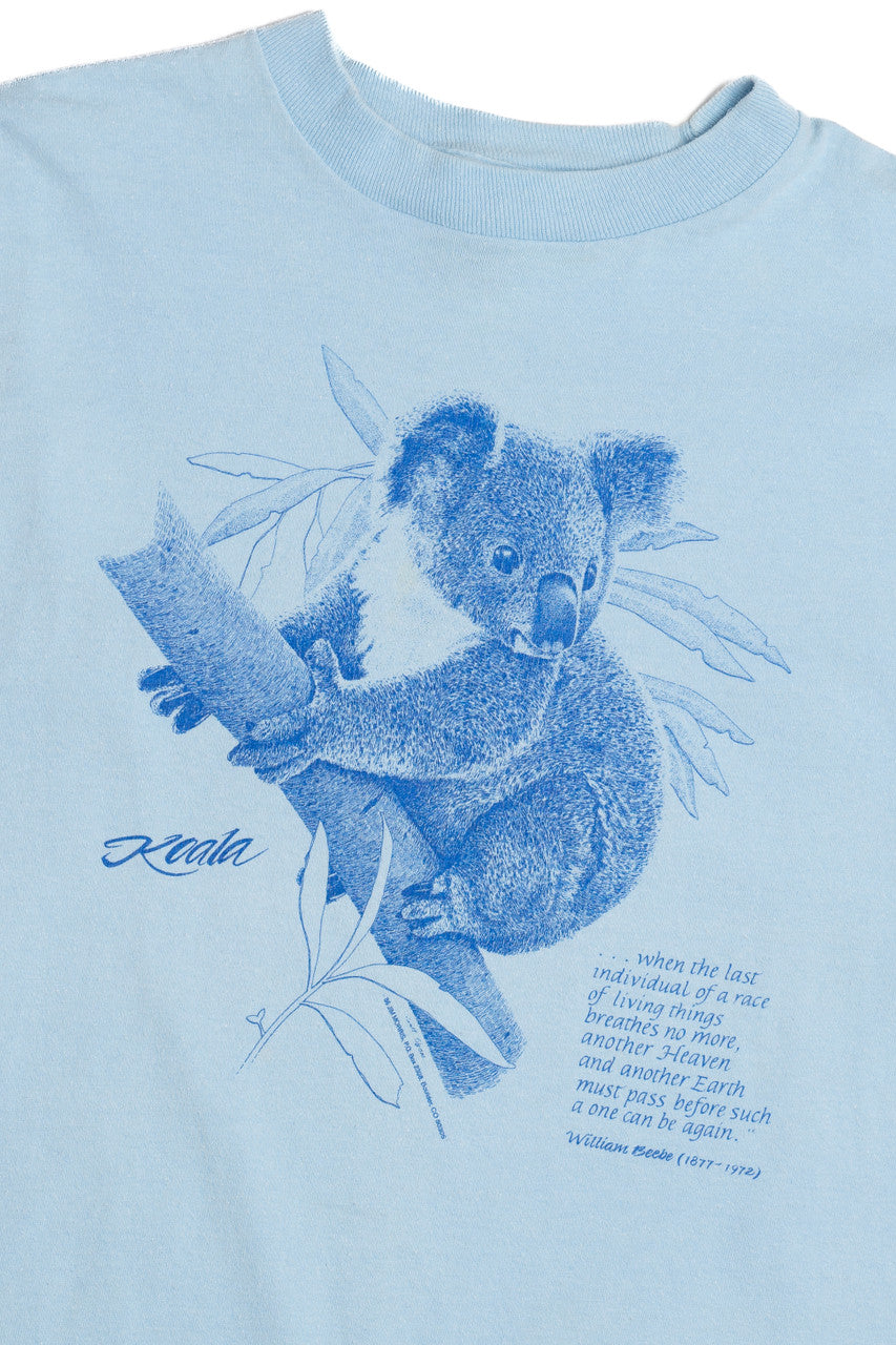 Vintage Koala Endangered Species Quote Long Sleeve T-Shirt
