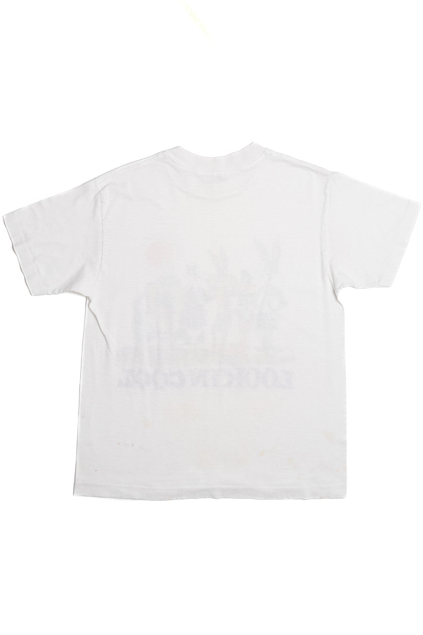 Vintage "Lookin Cool" Looney Tunes At The Beach T-Shirt