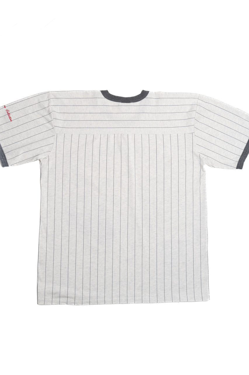 Vintage Brooklyn Dodgers "Dem Bums" Striped Ringer T-Shirt