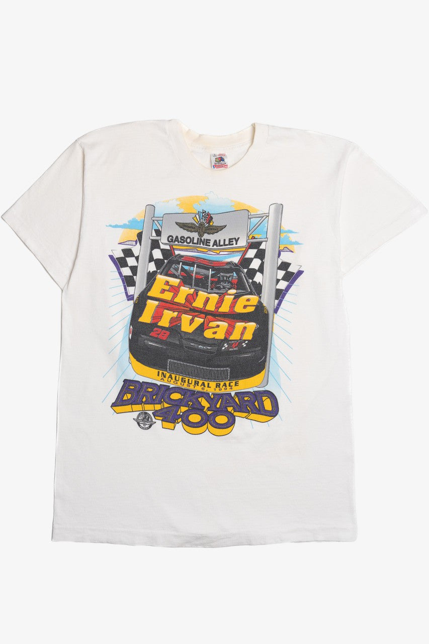 Vintage Ernie Irvan "Brickyard 400" Racing T-Shirt