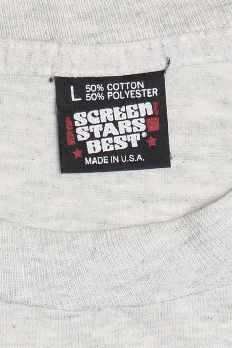 Vintage "In Case Of Emergency Sleep With A Fireman" Screen Stars T-Shirt