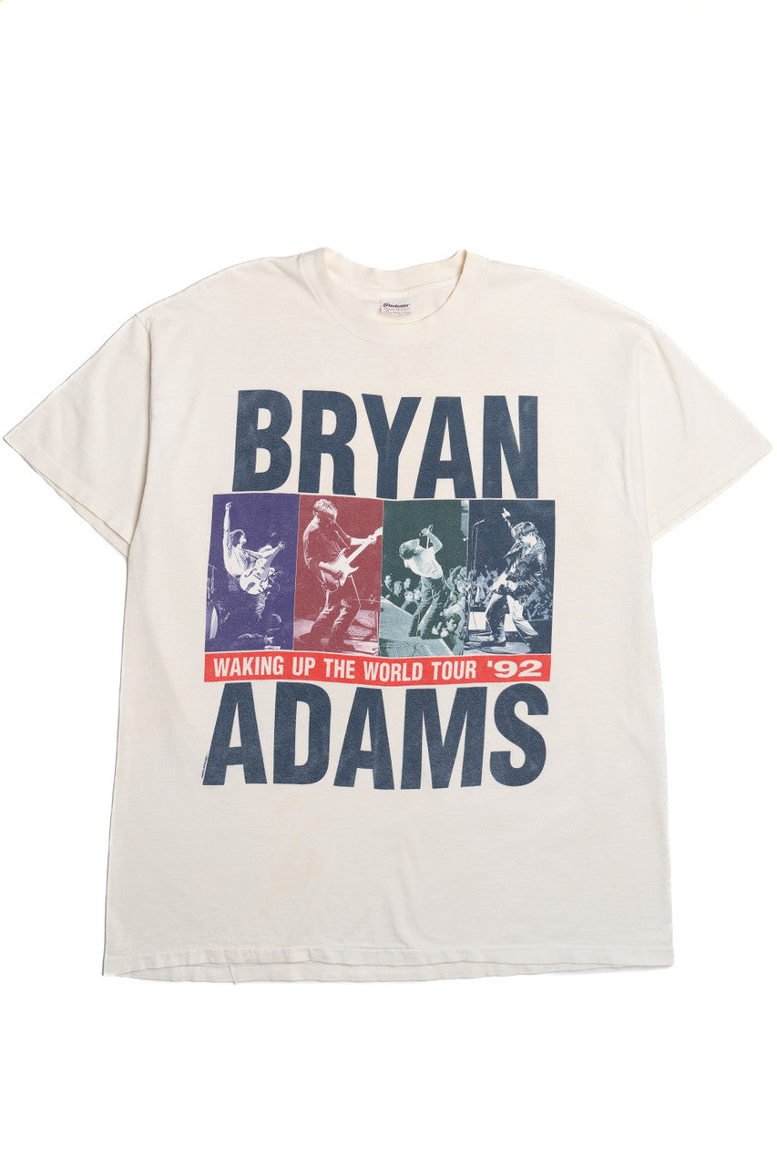 Vintage 1992 Bryan Adams "Waking Up The World" Tour T-Shirt