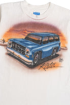 Vintage Air Brush Hand Painted Station Wagon "Kate" T-Shirt