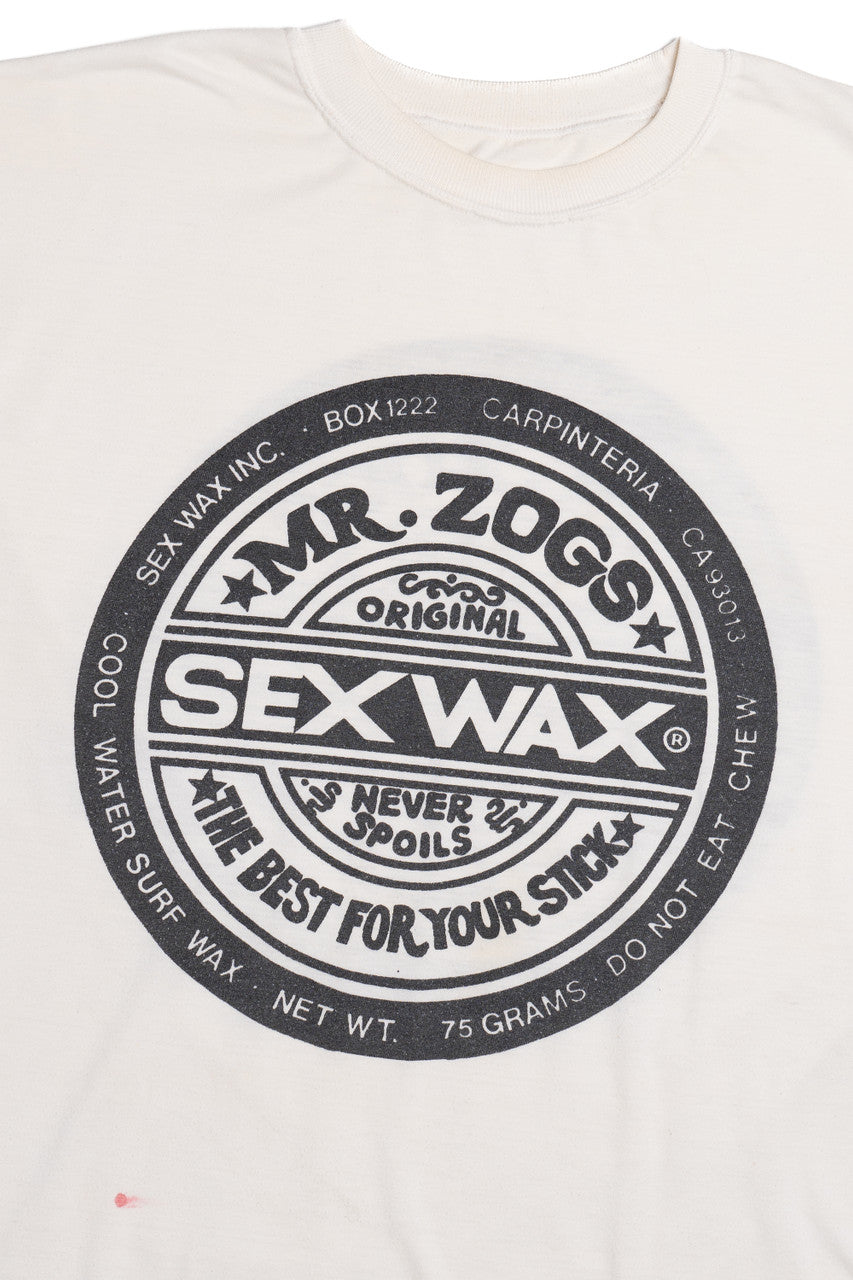 Vintage "Mr. Zogs Original Sex Wax" Surf Wax T-Shirt