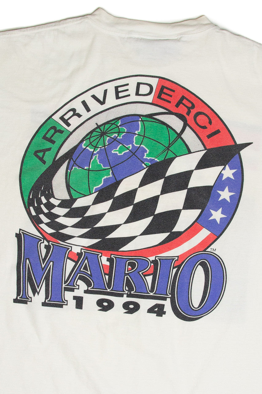 Vintage Mario Andretti Arrivederci T-Shirt (1994)