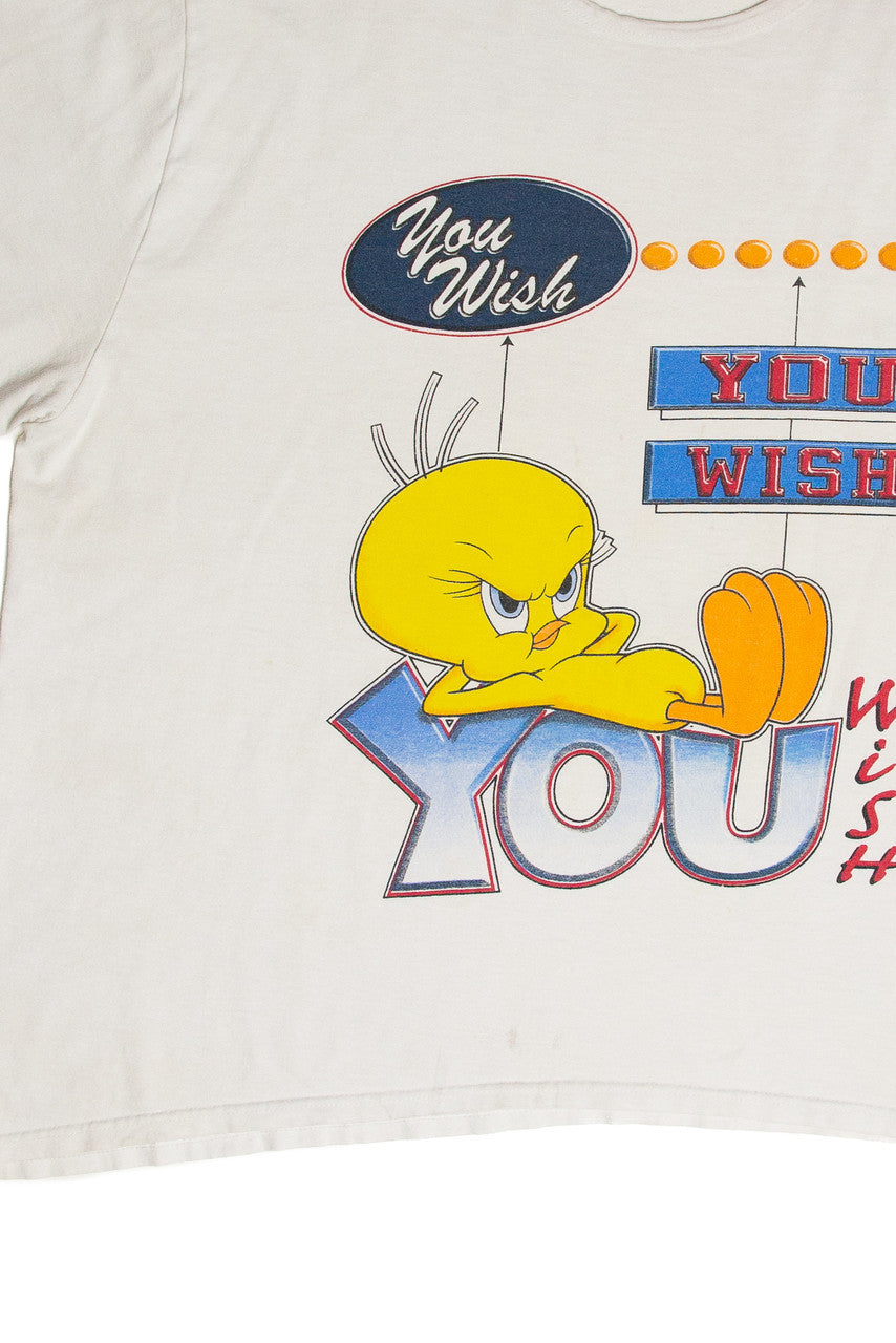 Vintage Tweety You Wish Looney Tunes T-Shirt