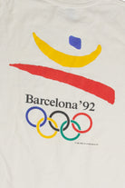 Vintage "No Pain No Spain" Team U.S.A. Barcelona Olympics T-Shirt (1992)
