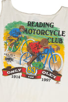 Vintage Reading Motorcycle Club 83rd Anniversary Tank Top (1997)