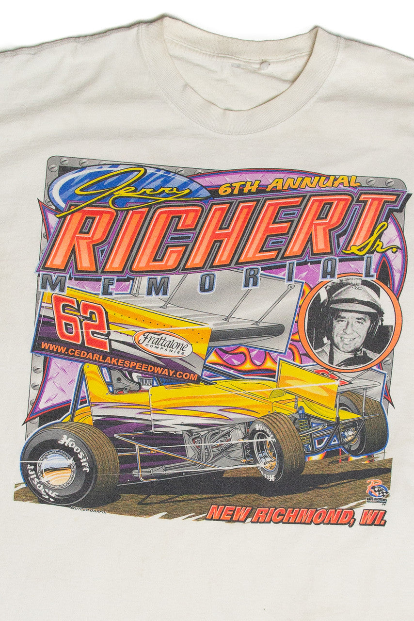 Cedar Lake Speedway Jerry Richert Memorial T-Shirt (2006)