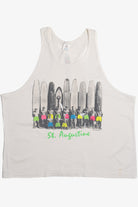 Vintage 1989 "St. Augustine" Surfing Tank Top T-Shirt