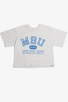 Vintage "MSU Athletic Dept." Gear for Sports Crop Top T-Shirt