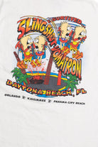 Vintage "I Survived Slingshot Vomatron" Roller Coaster T-Shirt