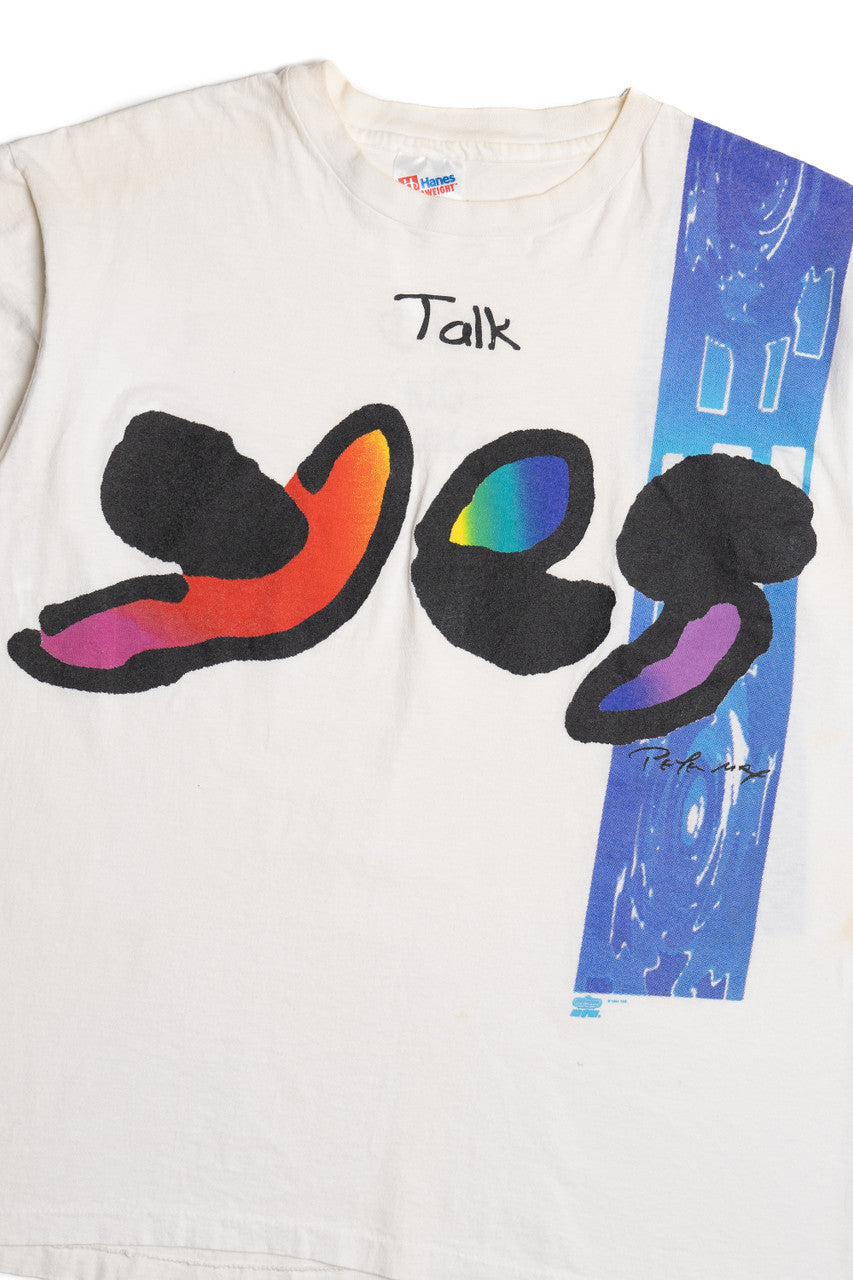 Vintage 1994 Yes "Talk" World Tour Peter Max T-Shirt