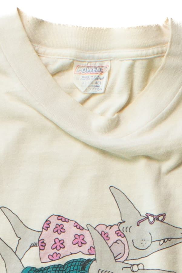 Vintage The Far Side Shark Nerds T-Shirt (1980s)