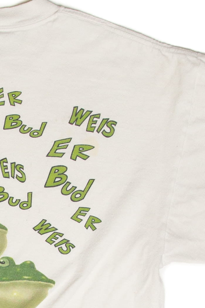 Vintage Budweiser Frog Logo T-Shirt (1995)