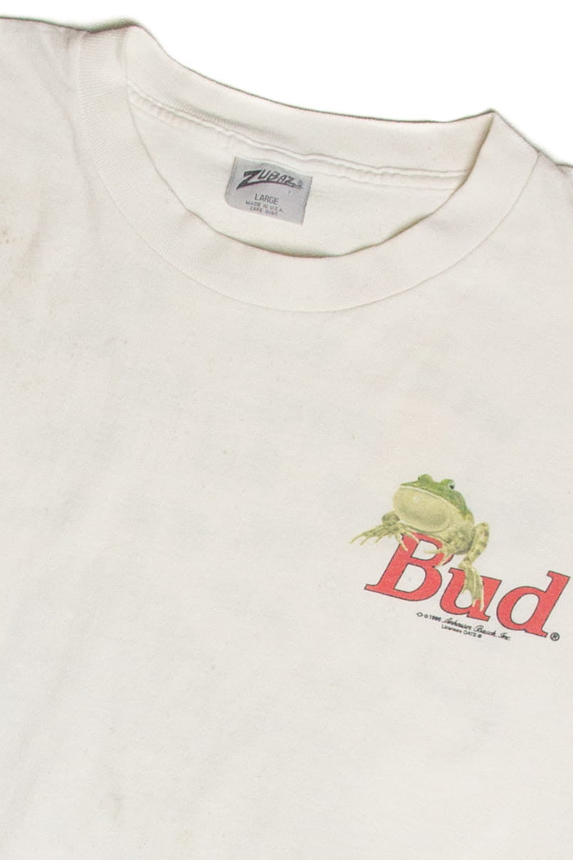 Vintage Budweiser Frog Logo T-Shirt (1995)