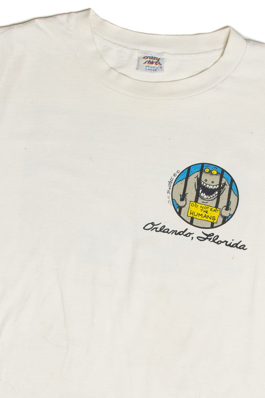 Vintage Shark Zoo Orlando Florida T-Shirt