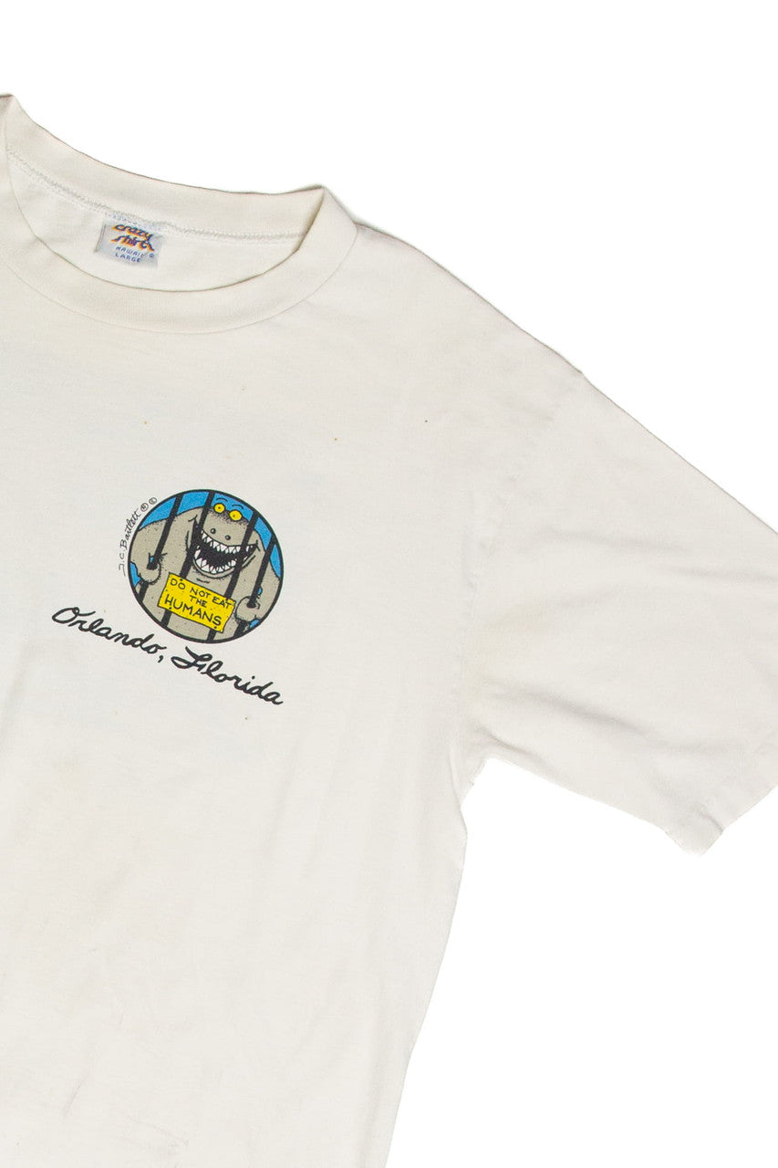 Vintage Shark Zoo Orlando Florida T-Shirt