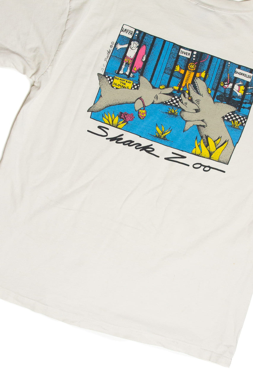 Vintage Shark Zoo Orlando Florida T-Shirt