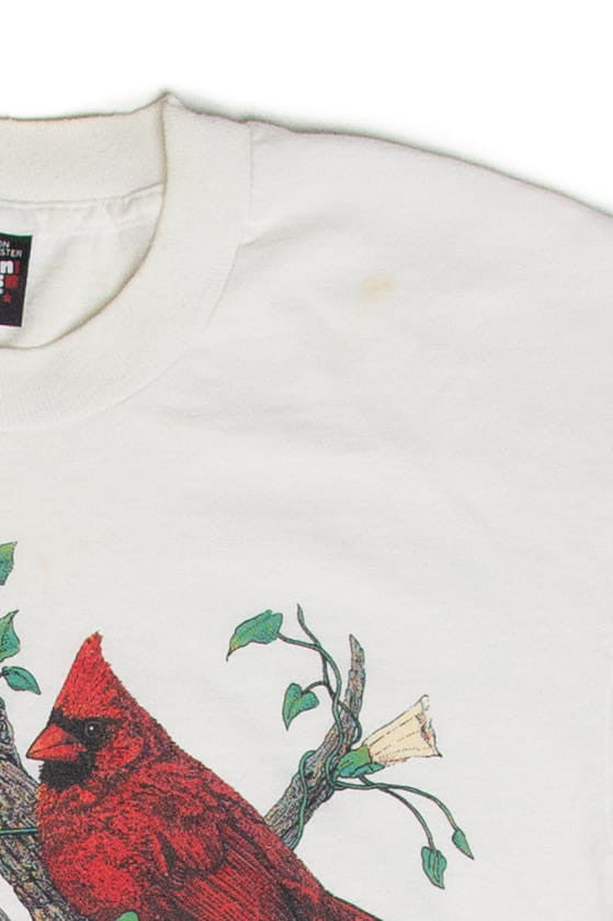 Vintage Birds Graphic T-Shirt (1991)