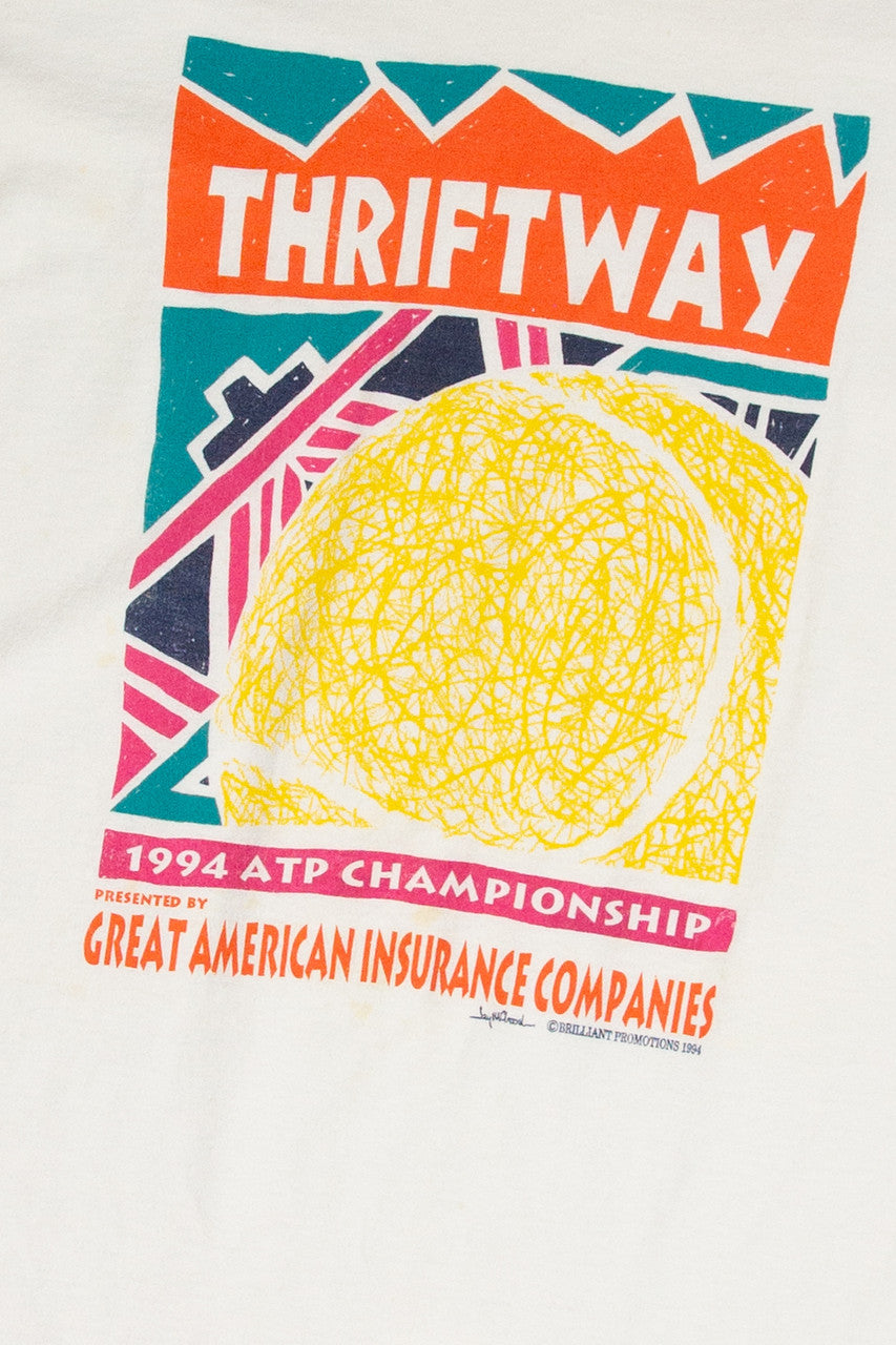 Vintage Thriftway 1994 ATP Championship T-Shirt