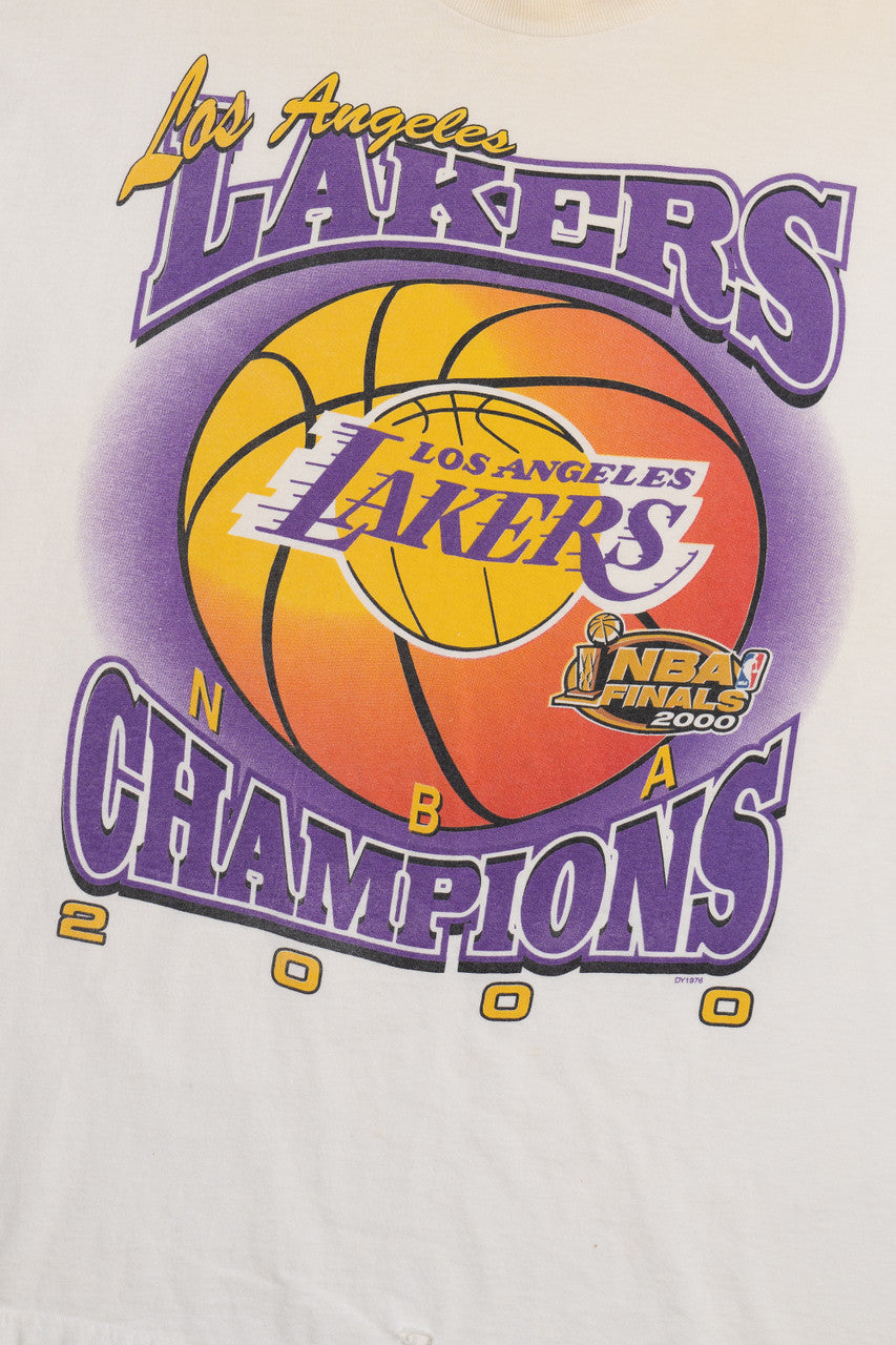 Vintage 2000 Los Angeles Lakers NBA Champions T-Shirt