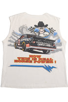 Vintage 1994 Earnhardt "Cowboys & Engines" Cut Off Sleeve T-Shirt