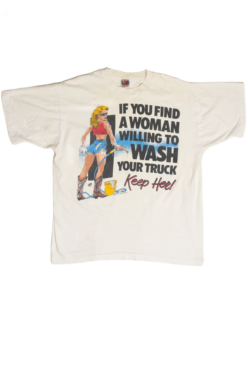 Vintage "If You Find A Woman..." T-Shirt (1994)
