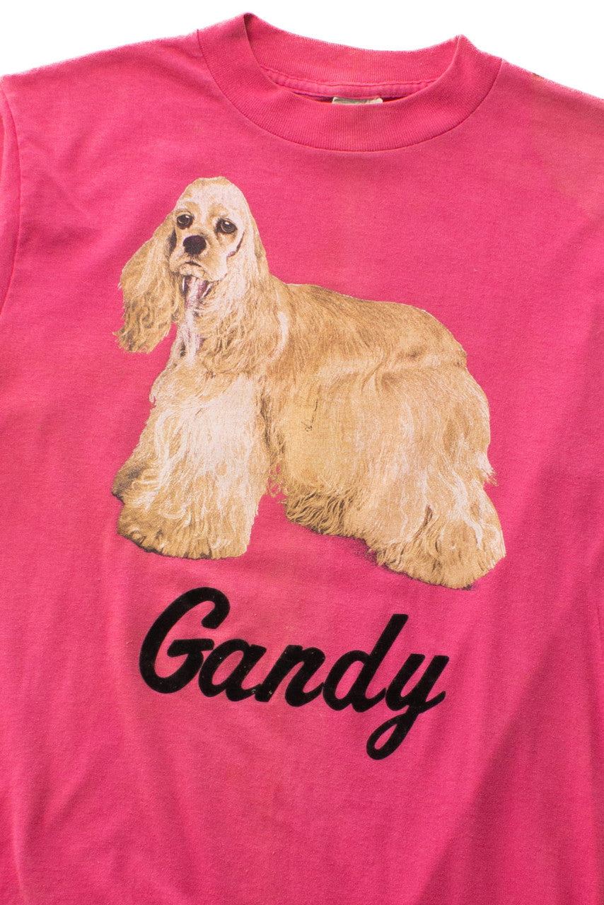 Vintage Gandy Cocker Spaniel T-Shirt (1990s)