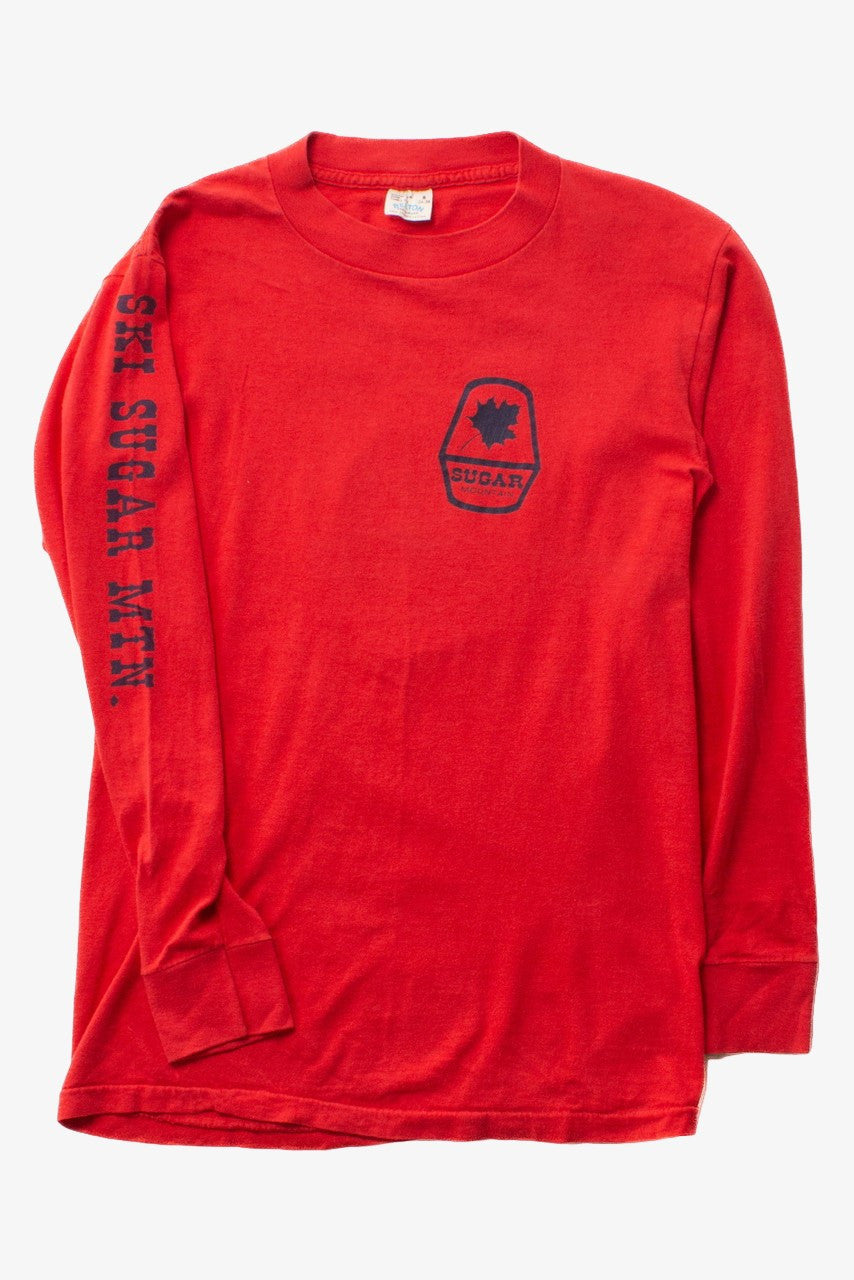 Vintage Ski Sugar Mountain Long Sleeve T-Shirt (1980s)