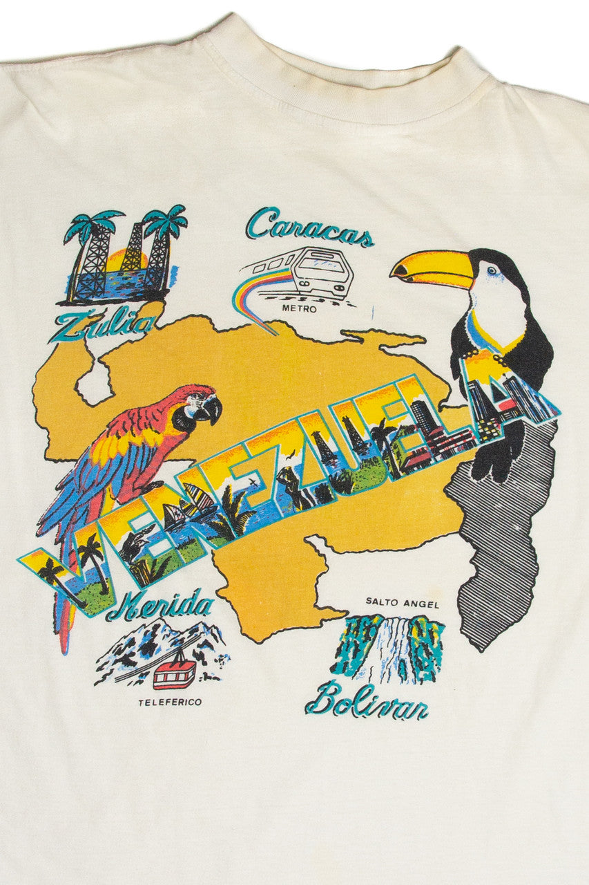 Vintage Venezuela Graphic T-Shirt