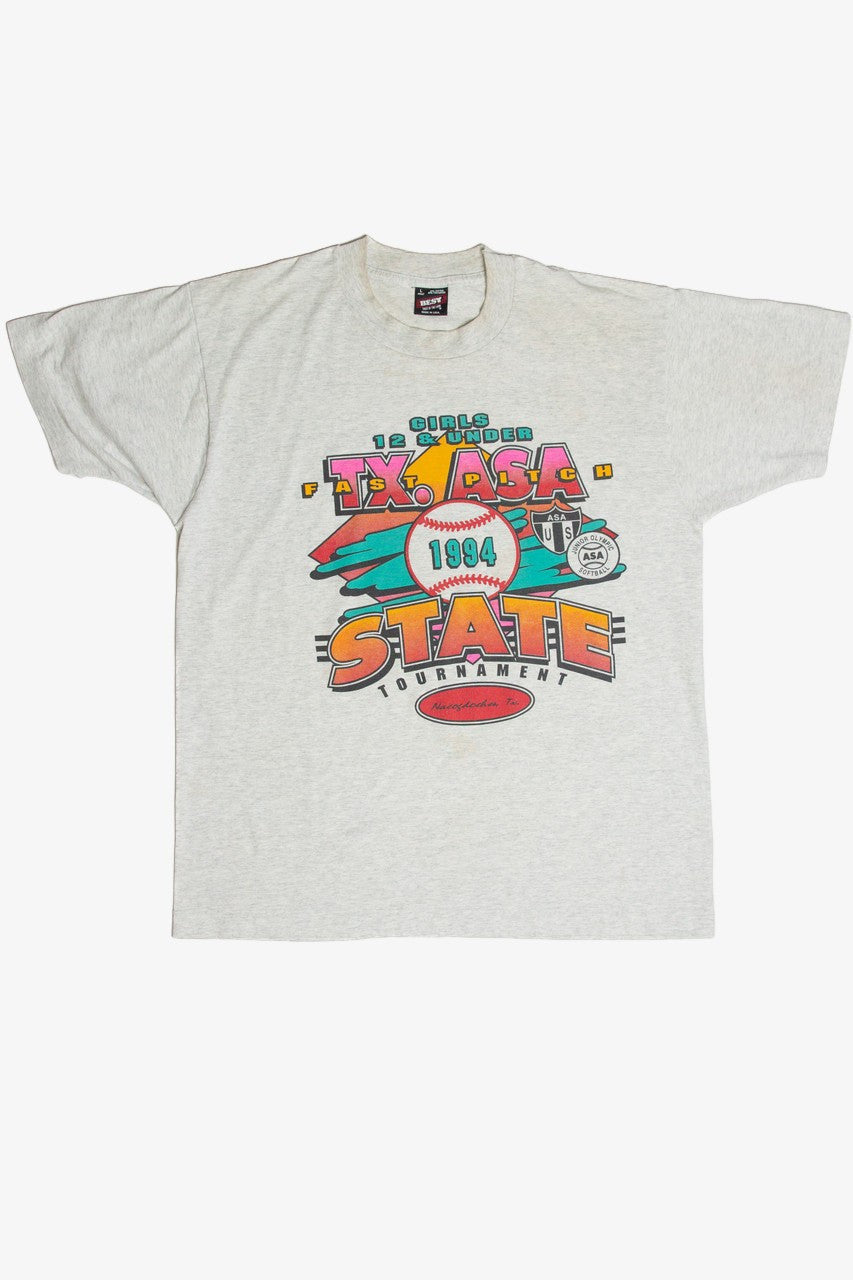 Texas ASA Girls Fast Pitch Tournament 1994 T-Shirt