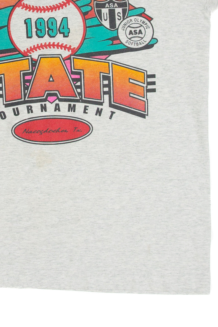 Texas ASA Girls Fast Pitch Tournament 1994 T-Shirt