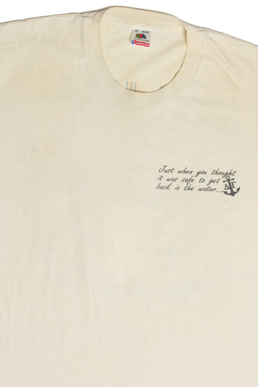 Vintage Delta Gamma Anchor Splash 1990 T-Shirt