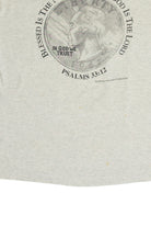 Vintage Psalms 33:12 Quarter T-Shirt 10991