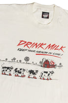 Vintage Drink Milk T-Shirt