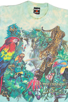 Vintage Rainforest Wrap Around Tie-Dye T-Shirt