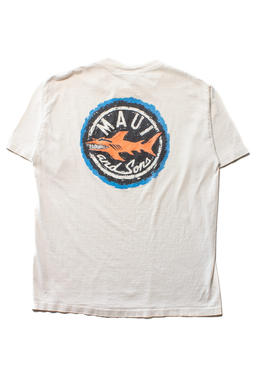 Vintage Maui and Sons Shark T-Shirt (1990s)