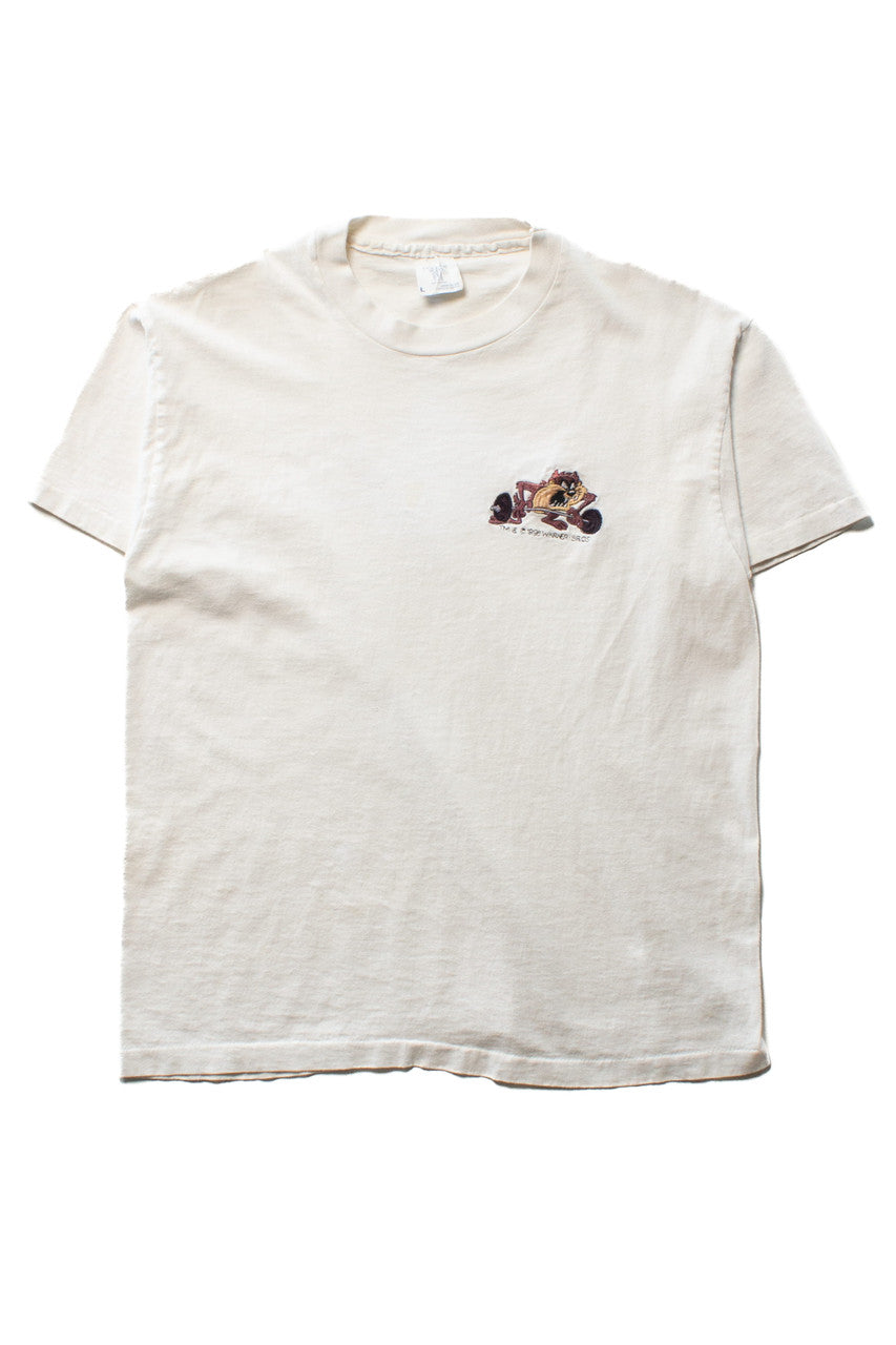 Vintage Taz Weightlifting T-Shirt (1996)
