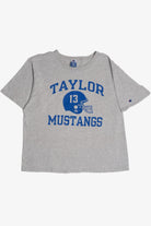 Vintage "Taylor Mustangs" Football Champion Heavyweight T-Shirt