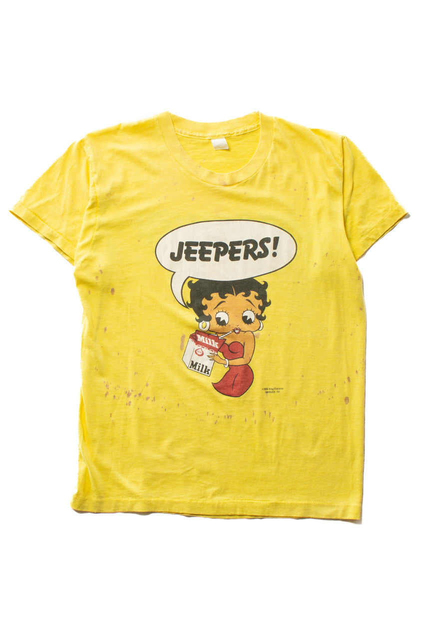 Vintage Betty Boop "Jeepers!" T-Shirt (1986)