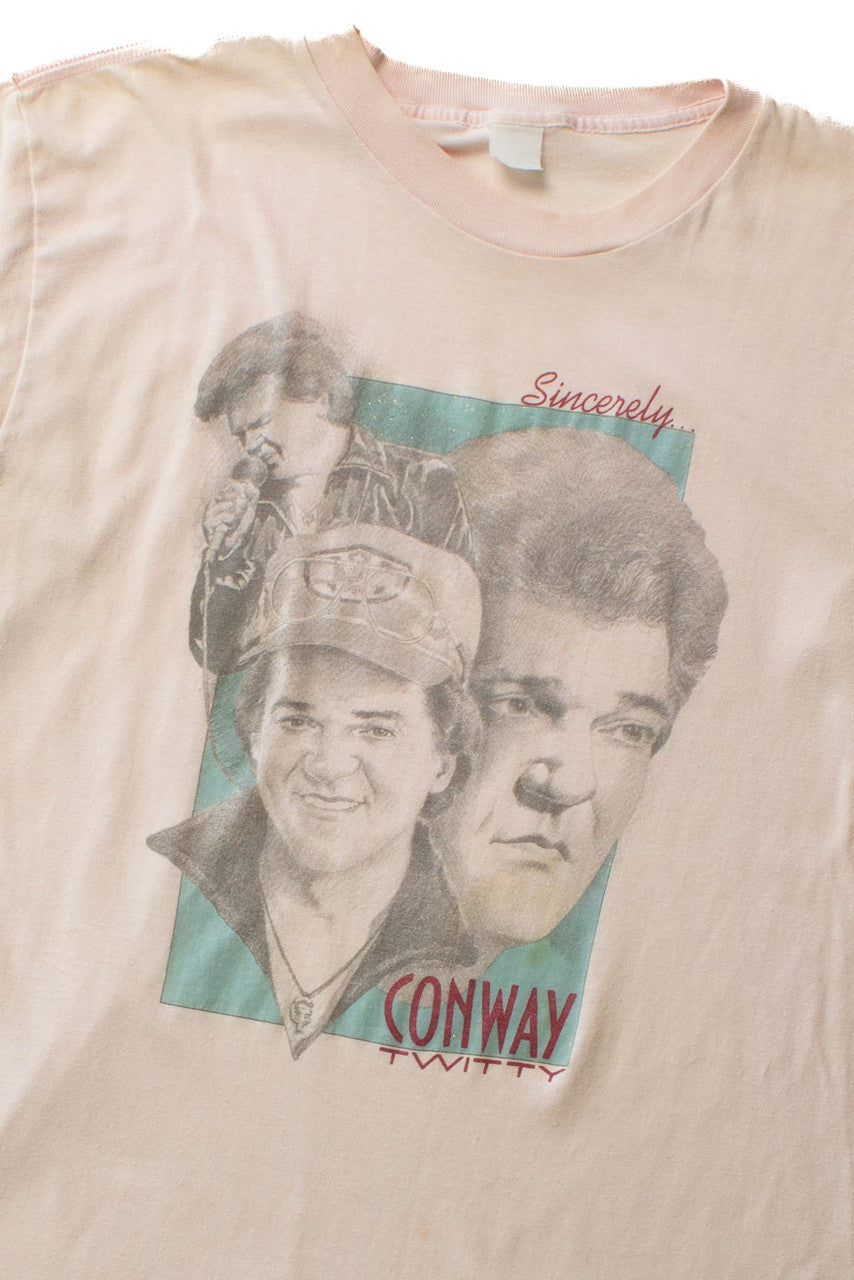 Vintage Sincerely Conway Twitty T-Shirt (1980s)