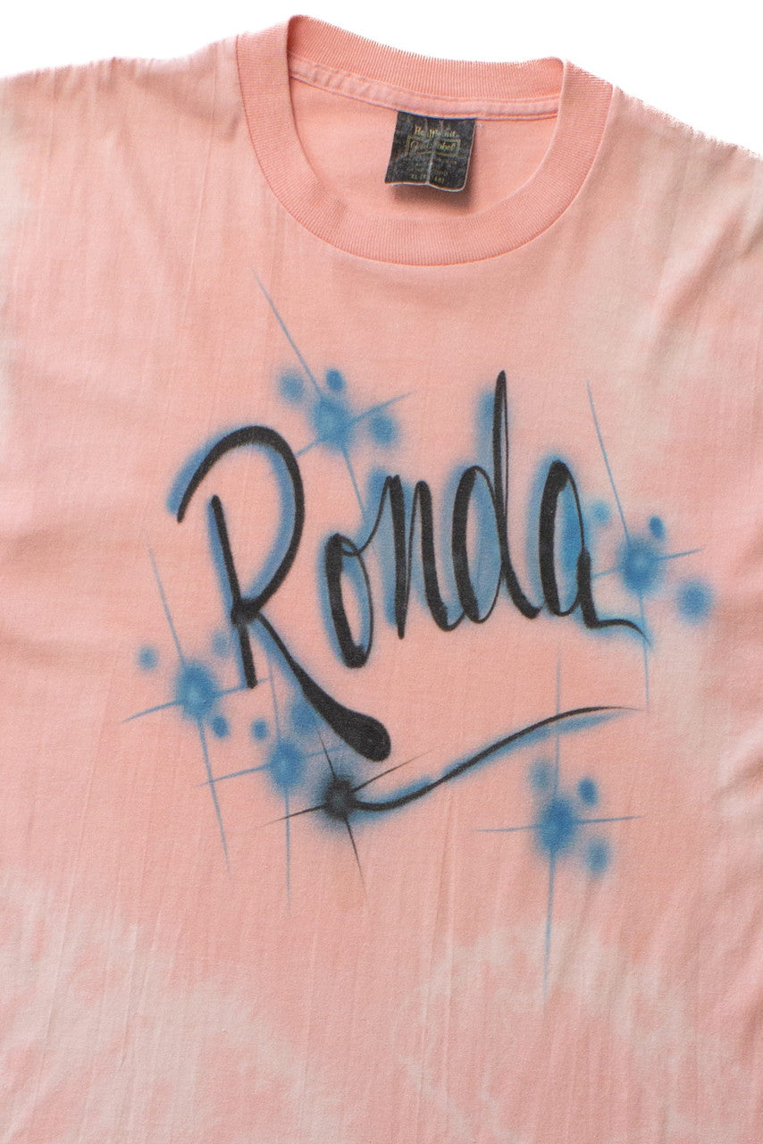Vintage Ronda Airbrushed Tie-Dye T-Shirt (1980s)