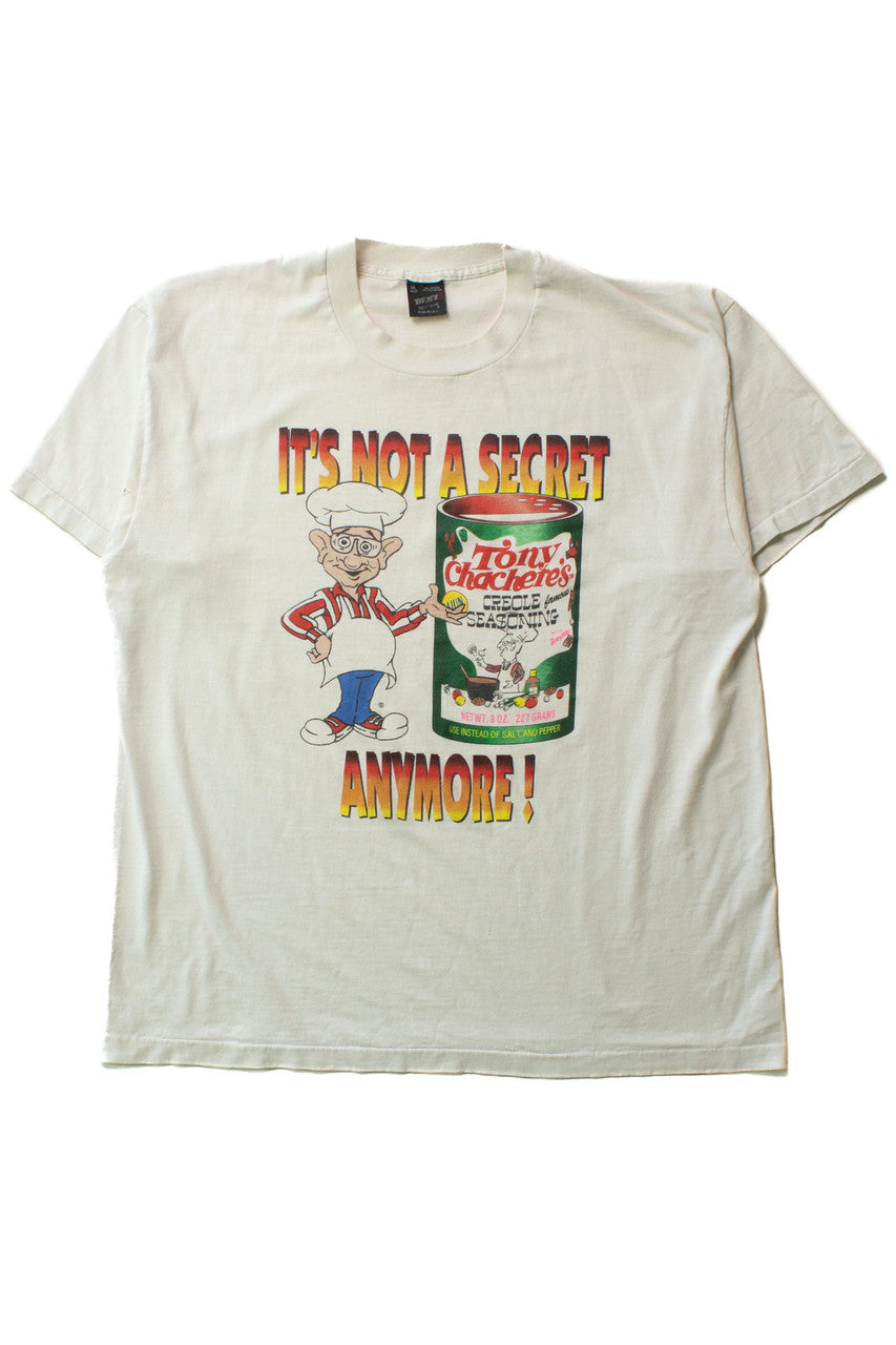Vintage Tony Chachere's Creole Seasoning T-Shirt (1990s)