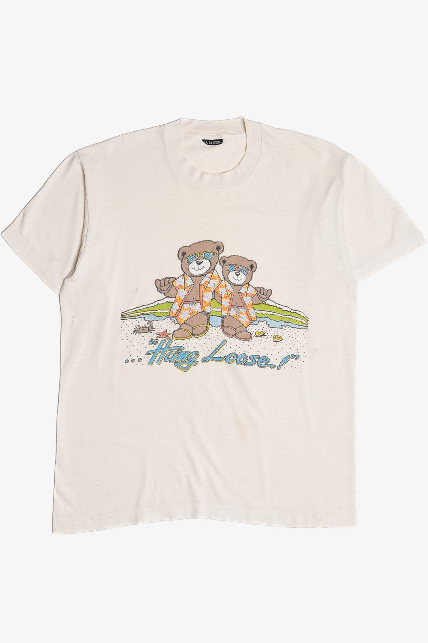 Vintage "Hang Loose" Beach Bears T-Shirt