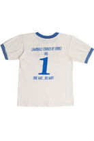 Vintage "One Way His Way" Vacation Bible School Ringer T-Shirt