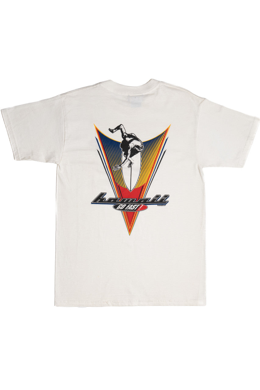Vintage 1999 Hawaii "Go Fast!" Surf T-Shirt
